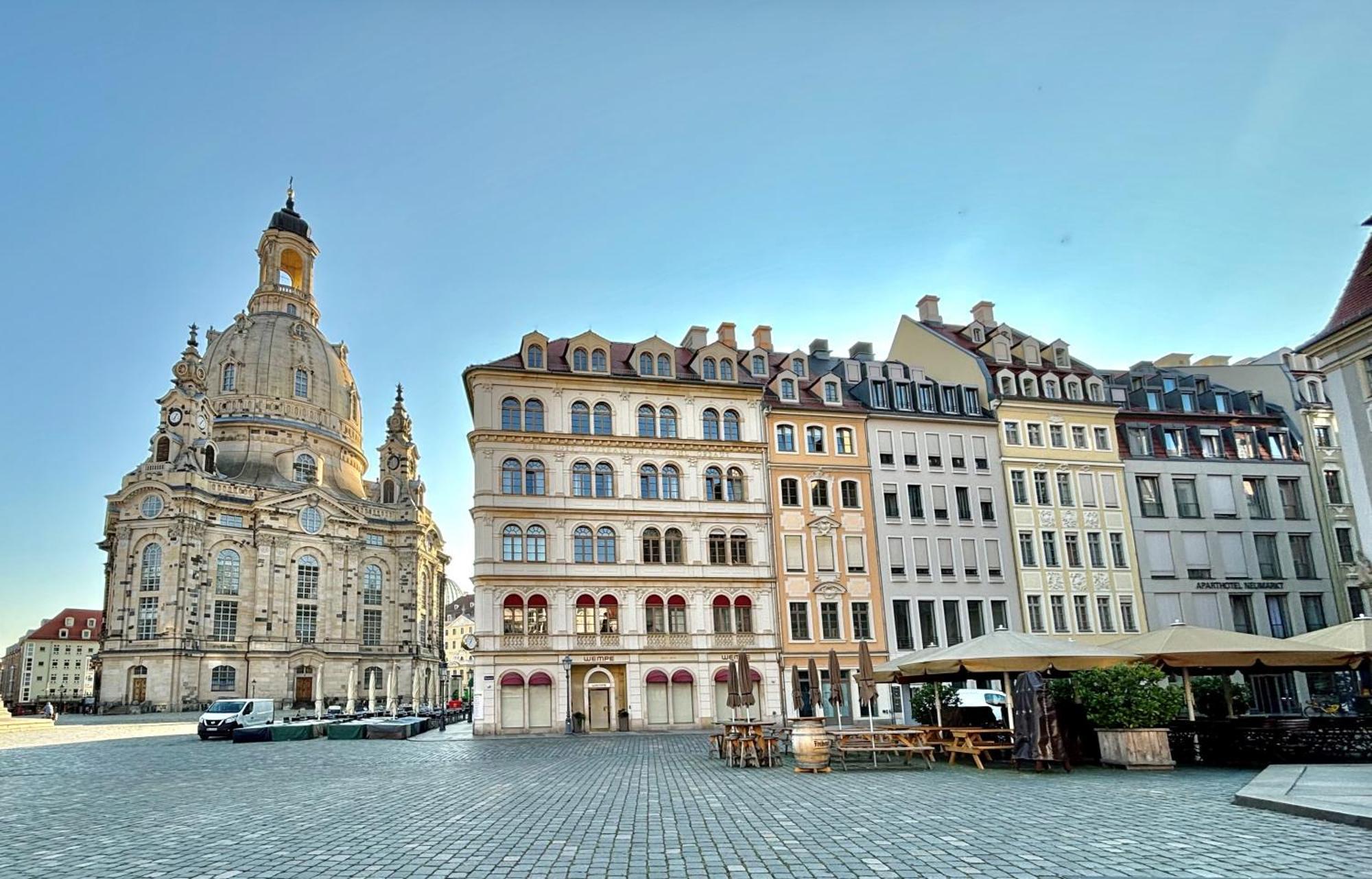 Familienapartment Am Neumarkt Lll เดรสเดน ภายนอก รูปภาพ